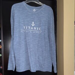 Blue Titanic Long Sleeve Shirt
